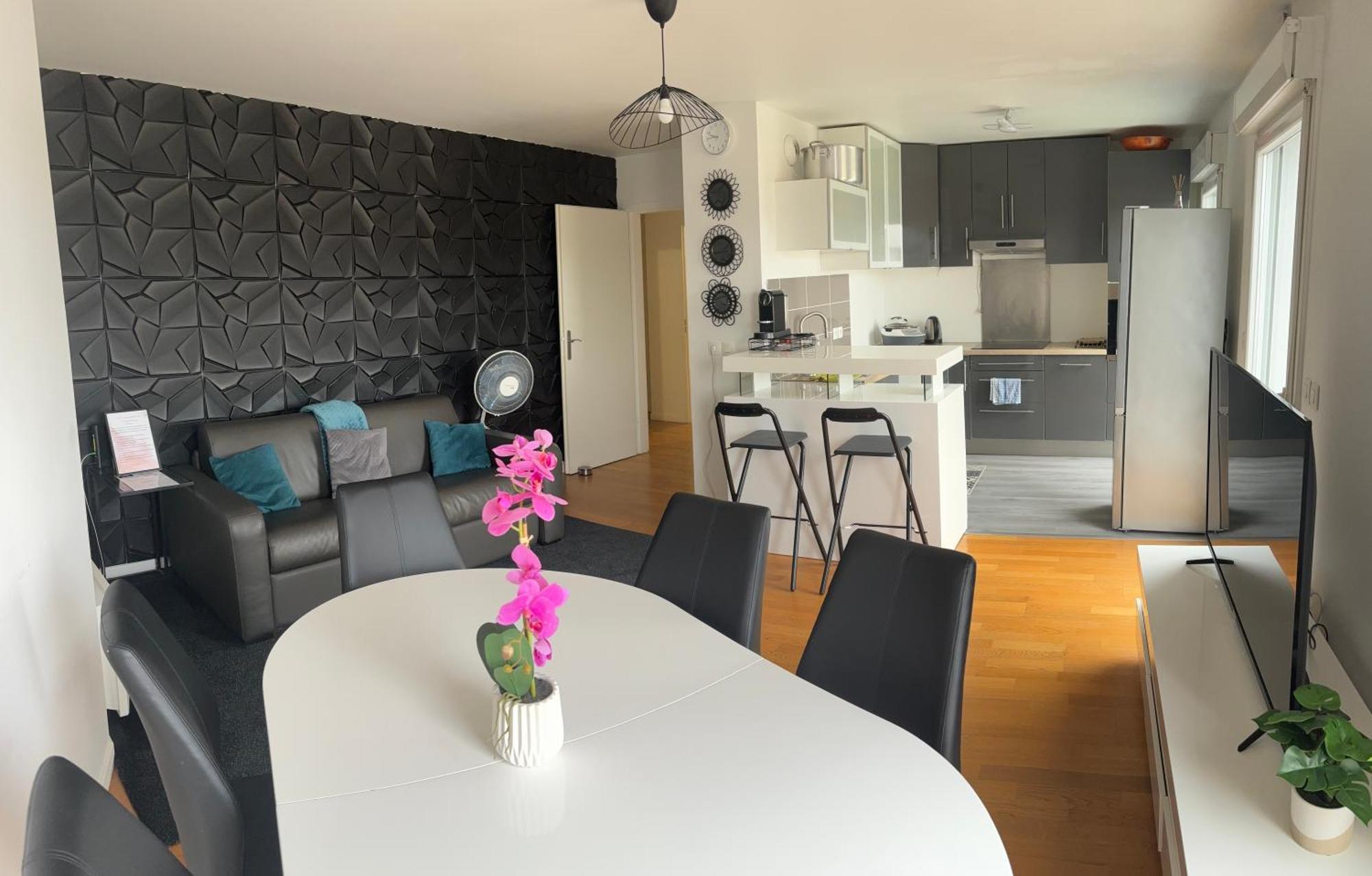 Orchidees Choisy 5Pers Parking Wifi Apartment Bagian luar foto